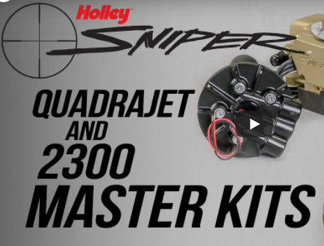 Carb to EFI Conversions Are Easier than Ever with Sniper Quadrajet Drop-in Fuel Pump Master Kits